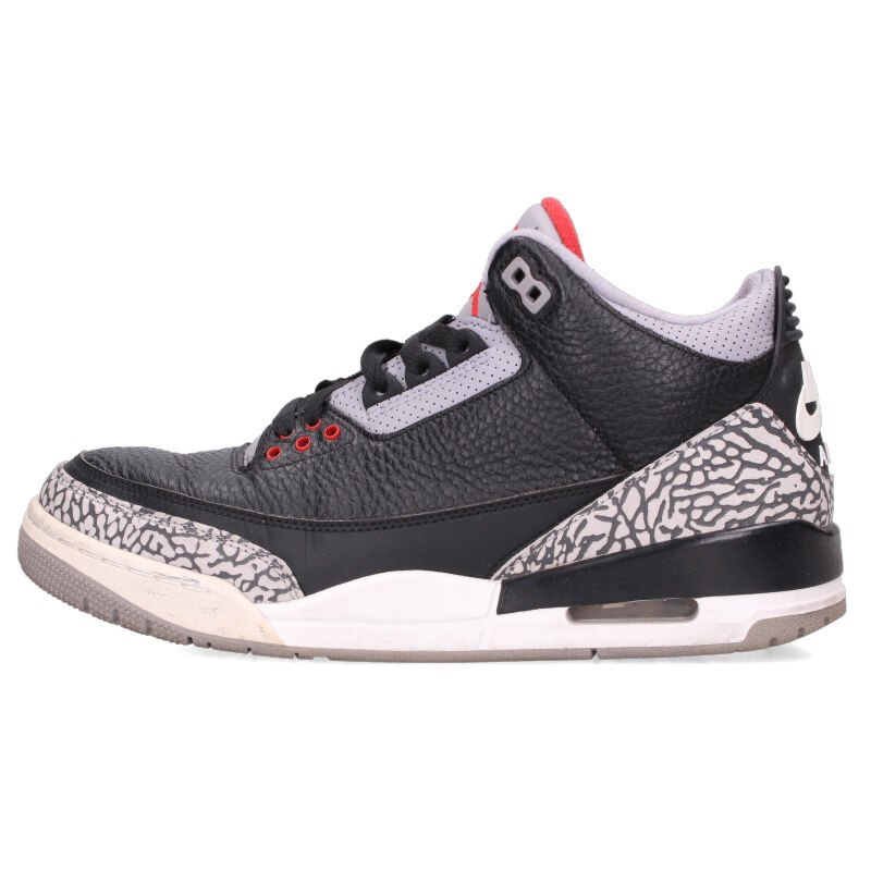 楽天市場】NIKE AIR JORDAN 3 RETRO OG “BLACK/CEMENT”black/fire red