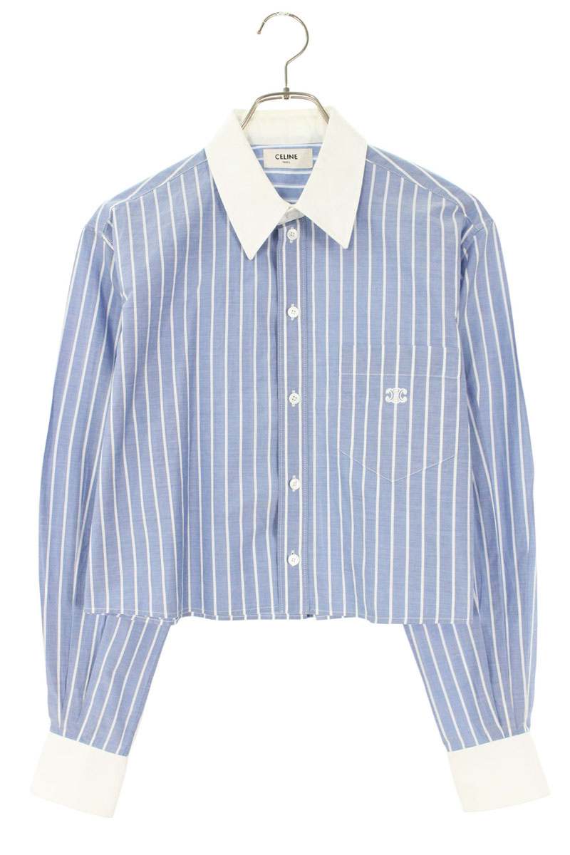 タロリンママさん専用⭐︎Celineトリオンフ ストライプ プルオーバー シャツ タロリンママさん専用⭐︎Celineトリオンフ ストライプ プルオーバー