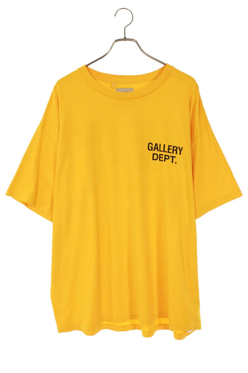 ギャラリーデプト GALLERY DEPT　 サイズ:XL ロゴプリントTシャツ(オレンジ)【923062】【FK04】【メンズ】【中古】bb409#rinkan*B
