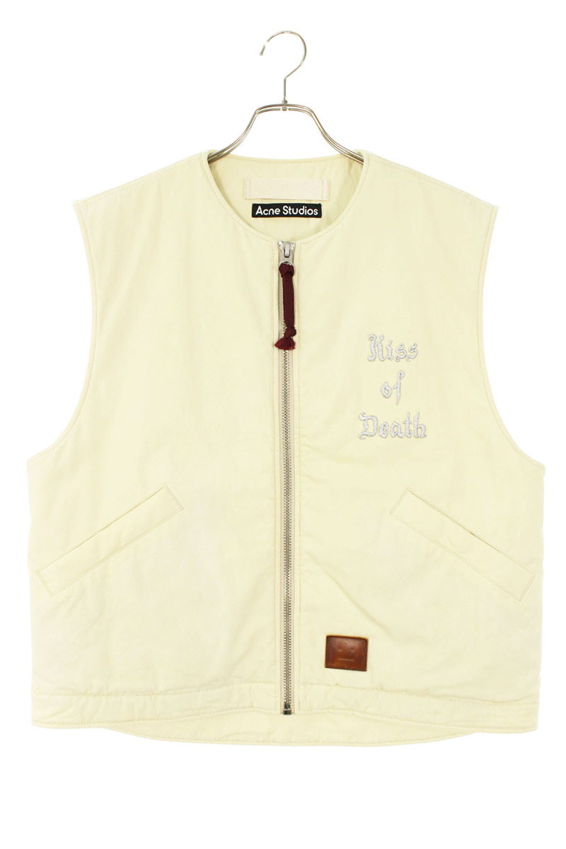 アクネストゥディオズ　ニットベスト アクネストゥディオズ Vネックニットベスト レディース XS - メルカリ