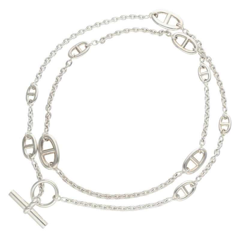 楽天市場】エルメス HERMES ヴィンテージロングシルバー