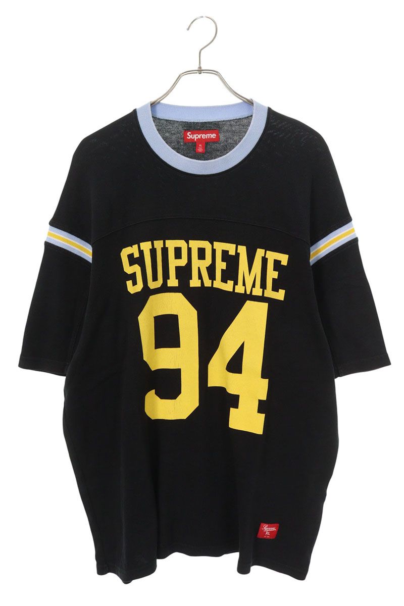 SUPREME メッシュJersey サイズs ネイビー　yellow SUPREME メッシュJersey サイズs ネイビー yellow SUPREME