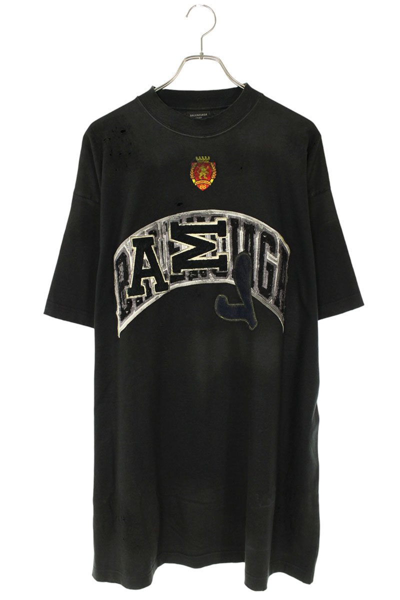 【美品】sacai バンダナ柄 半袖Tシャツ ブラック M 人気　異素材ミックス 美品】sacai バンダナ柄 半袖Tシャツ ブラック M 人気 異素材