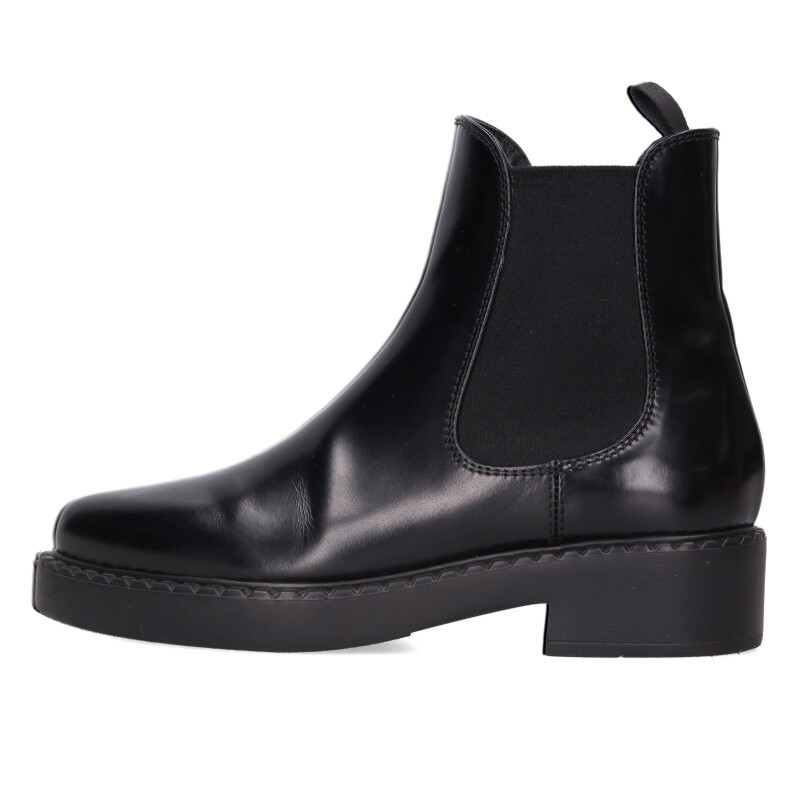 新品未使用　PRADA プラダ/ハンマードレザーブーティサイドゴアブーツ レザー PRADA プラダ 19AW 2TG150 ハンマードレザー サイドゴアブーツ