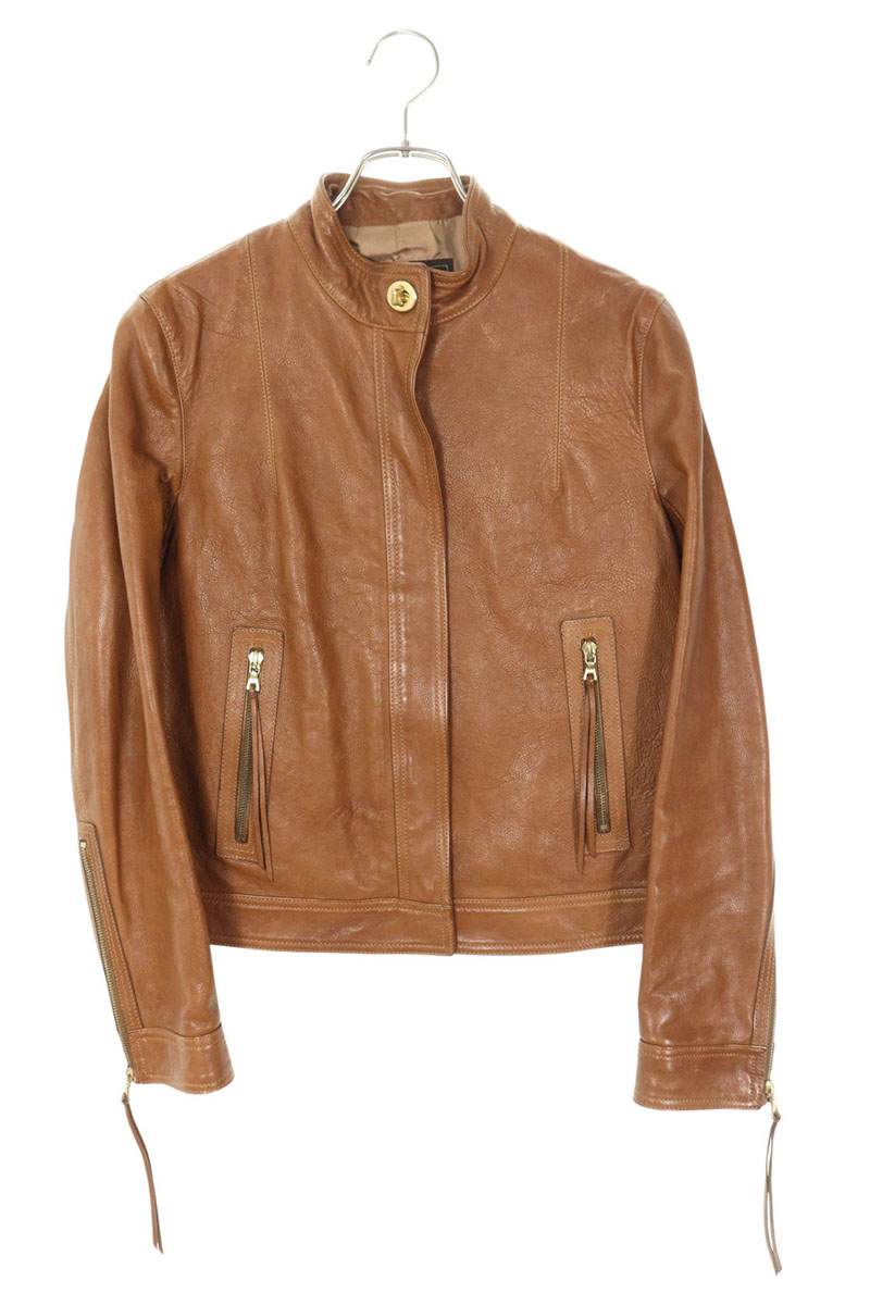 coach レディースレザージャケット 楽天市場】【COACH】コーチ『レザーライダースジャケット sizeS