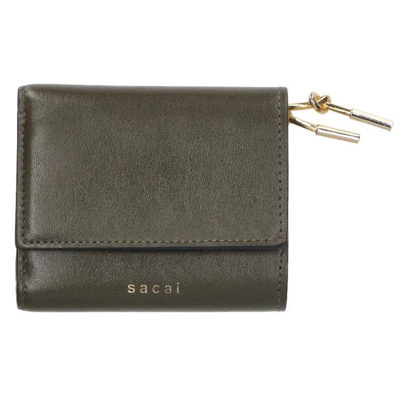 楽天市場】【中古】サカイ Sacai Half Metal Trifold Wallet