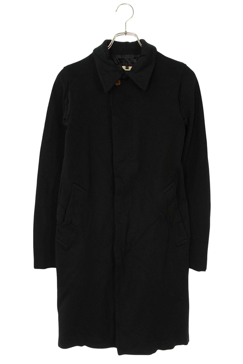 コムデギャルソンコムデギャルソン COMME des GARCONSCOMME des GARCONS　 サイズ:S RU-C021 AD2008ステンカラーコート(ブラック)【101152】【BS99】【レディース】【中古】bb51#rinkan*B