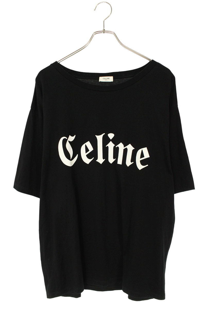 楽天市場】CELINE セリーヌ 衣類 ゴシックロゴプリント Tシャツ メンズ