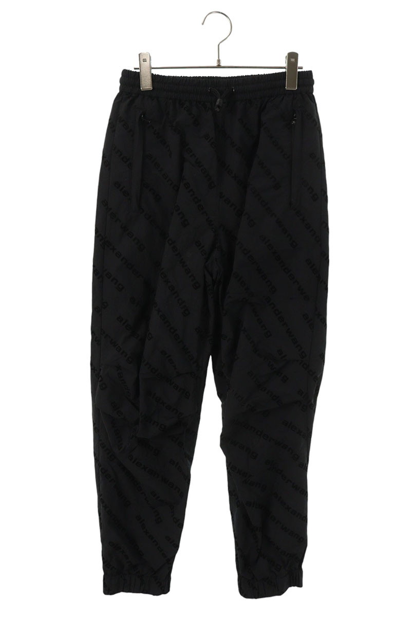 アレキサンダーワン ALEXANDER WANG　サイズ:XS UWC4224056 総ロゴナイロンロングパンツ(ブラック)【101152】【BS99】【メンズ】【中古】bb356#rinkan*B｜RINKAN 9,983円