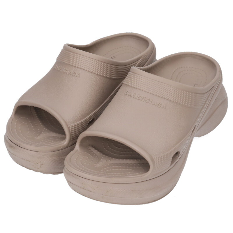 楽天市場】BALENCIAGA×CROCS バレンシアガ クロックス POOL RUB SLIDE