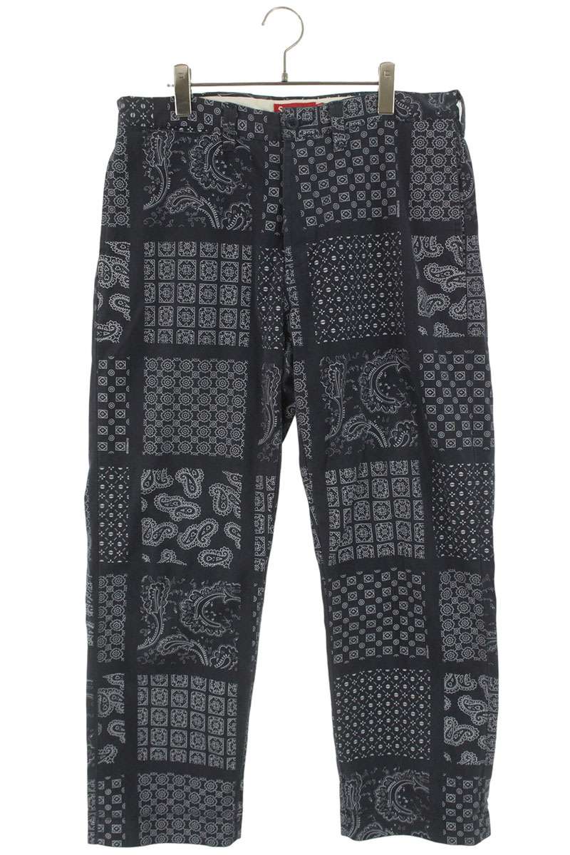 楽天市場】SUPREME シュプリーム Paisley Work Pant ペイズリーワーク