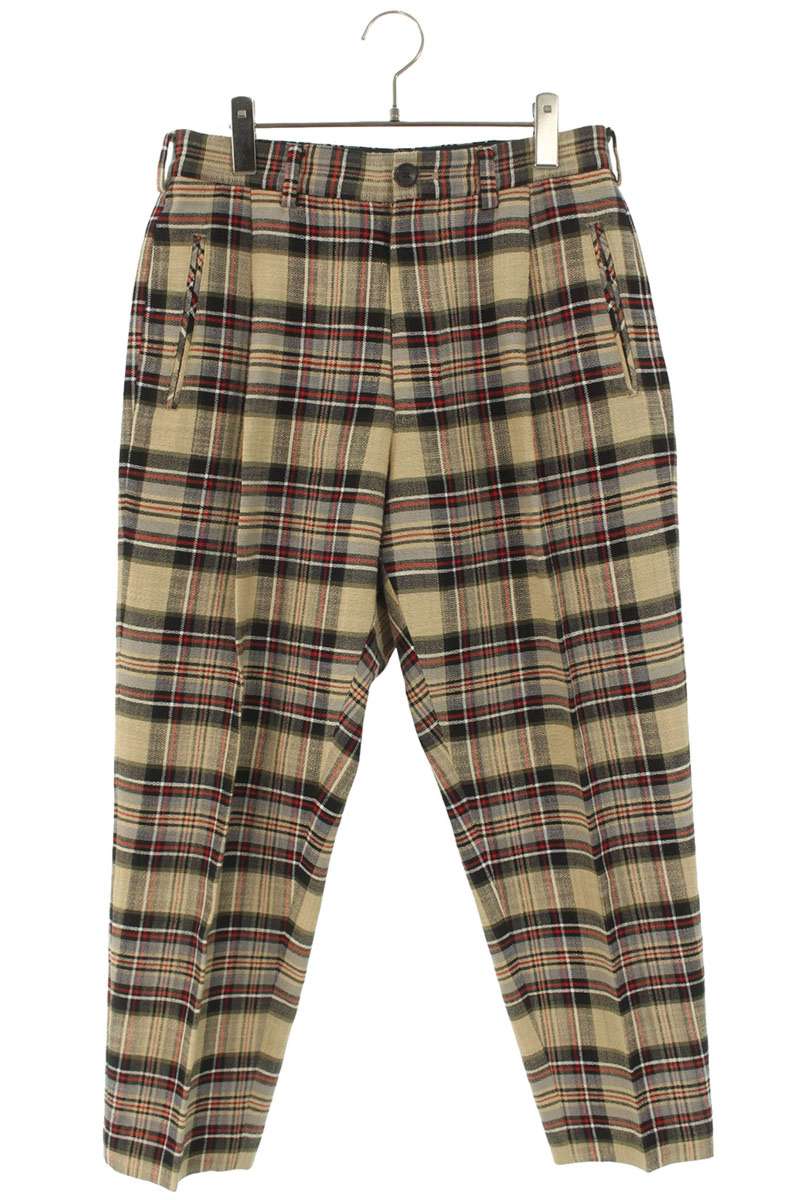 未使用　CABaN シルクツイル BLOOMIN' ART プリントパンツ caban（キャバン）の「シルクツイル BLOOMIN' ART プリントパンツ