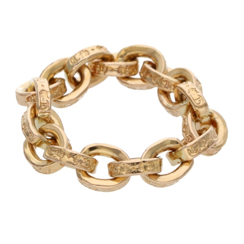 【美品】Chrome Hearts チェーンメイル ラージリング 17号 美品】Chrome Hearts チェーンメイル ラージリング 17号 CHROME HEARTS