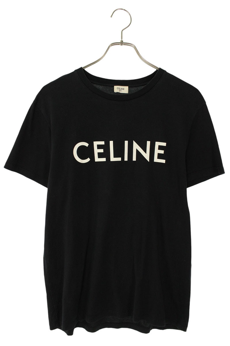 CELINE バイエディスリマン チェッカースタッズロゴ　Tシャツ Lサイズ 楽天市場】CELINE セリーヌ Tシャツ サイズ:L 21SS スタッズ