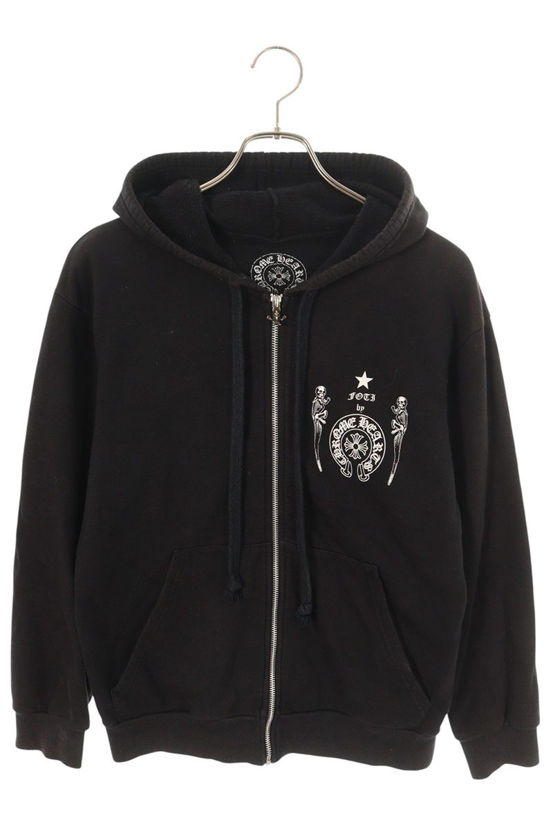 クロムハーツ サイズ:M  SWTSHRT HD ZIP フォティバックプリントジップパーカー 中古 OK15 楽天市場】クロムハーツ Chrome Hearts サイズ:M SWTSHRT HD ZIP