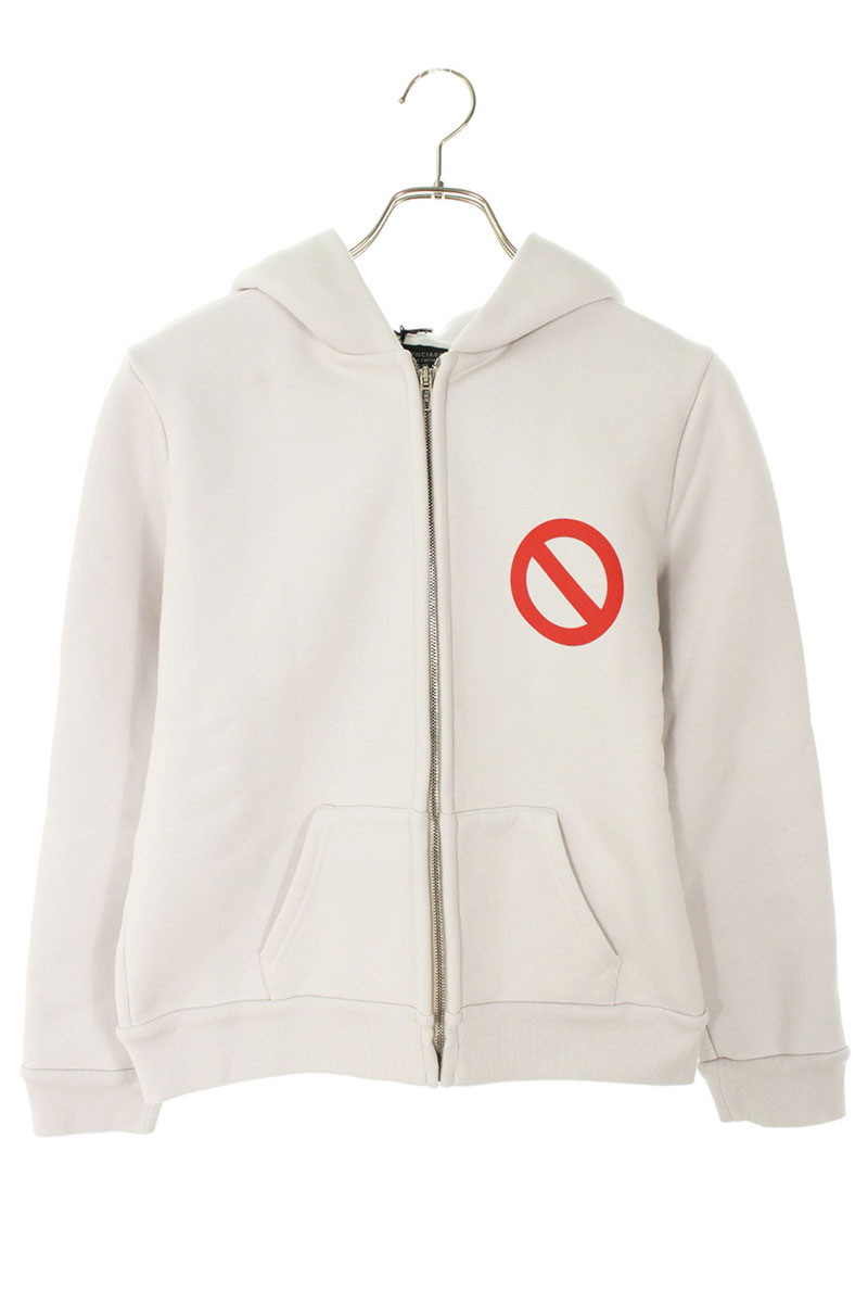 楽天市場】バレンシアガ BALENCIAGA サイズ:S Soccer Paris Zip-Hoodie