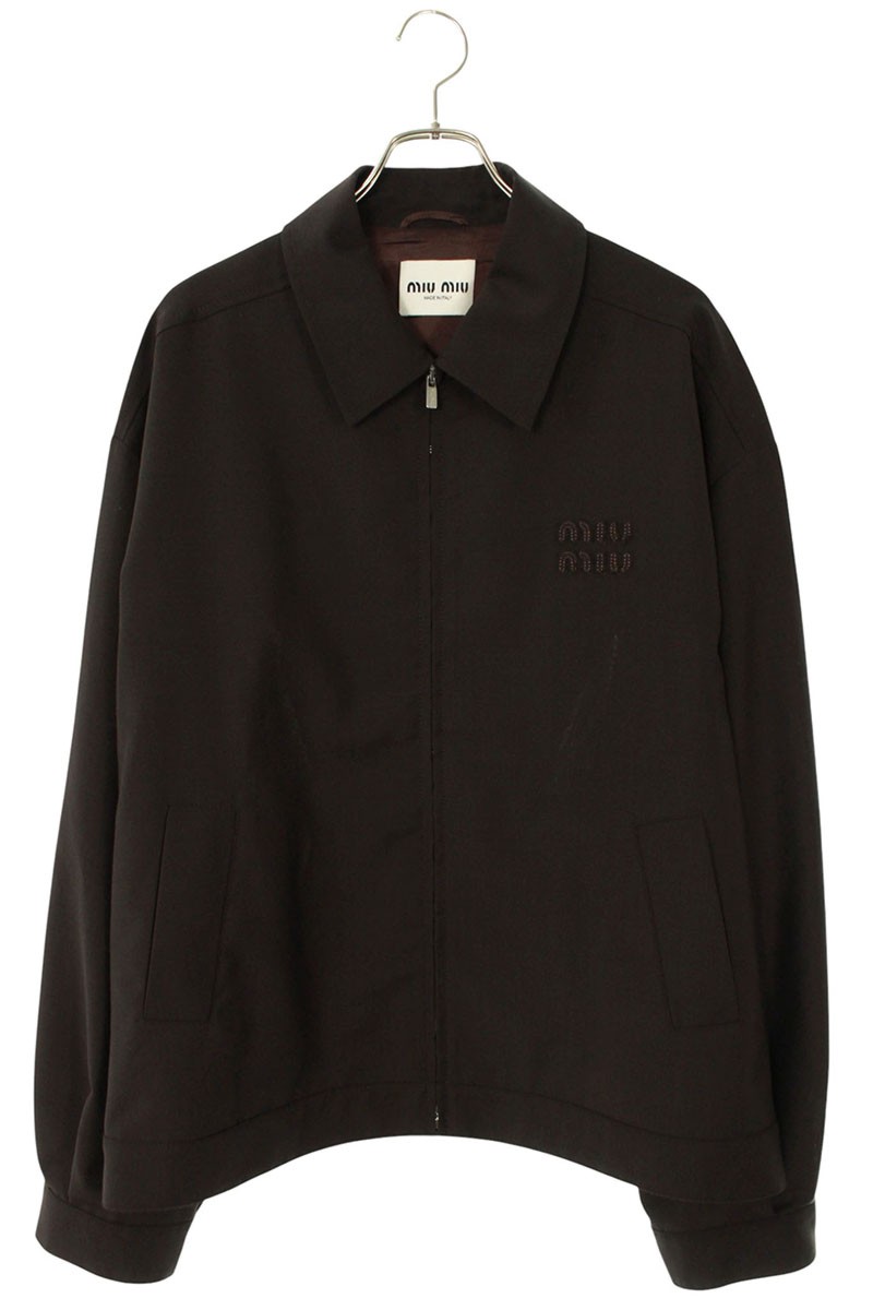 ミュウミュウ サイズ:36  MMF958 テクニカルヤーンジップブルゾン 中古 SB01 楽天市場】ミュウミュウ miumiu サイズ:36 MMF958 テクニカルヤーン