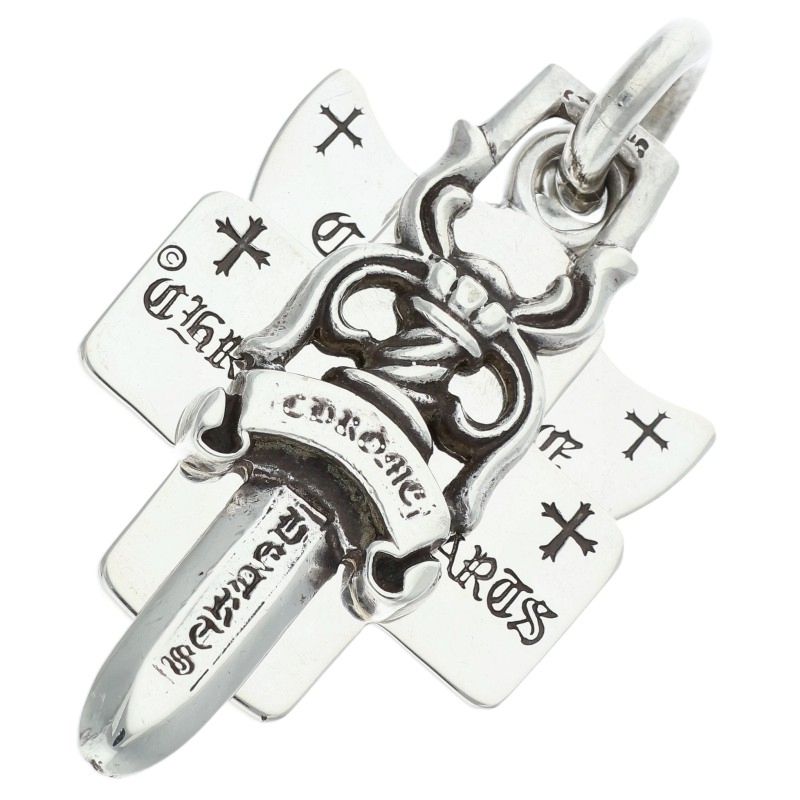 楽天市場】【CHROME HEARTS/クロムハーツ】 ネックレス 3トリンケッツ