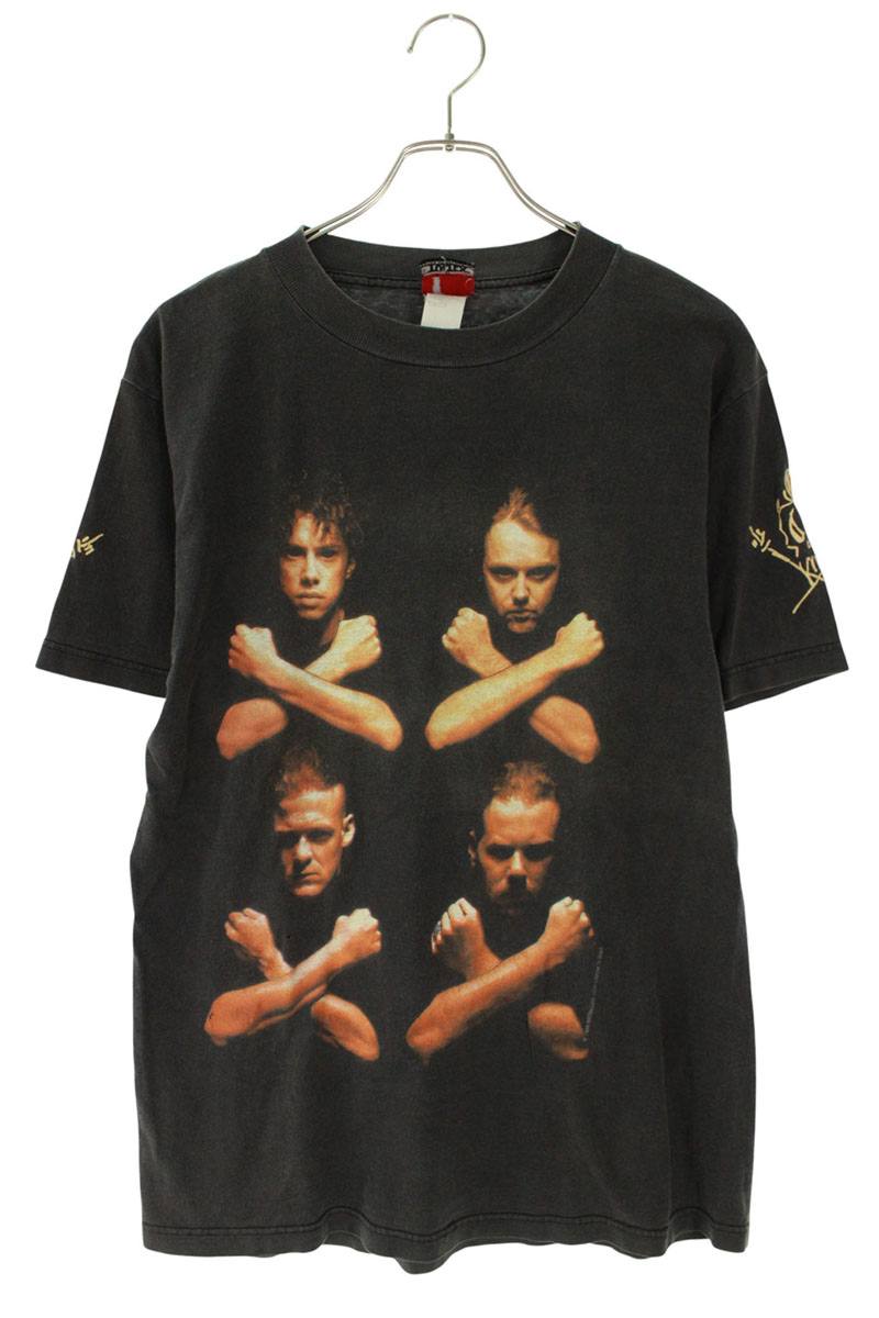 ヴィンテージ VINTAGE 大きさ:M  METALLICA メタリカ 刷り上げるプルオーバー(黒いこと調)【914062】【SB01】【メンズ】【中古】bb380#rinkan*C