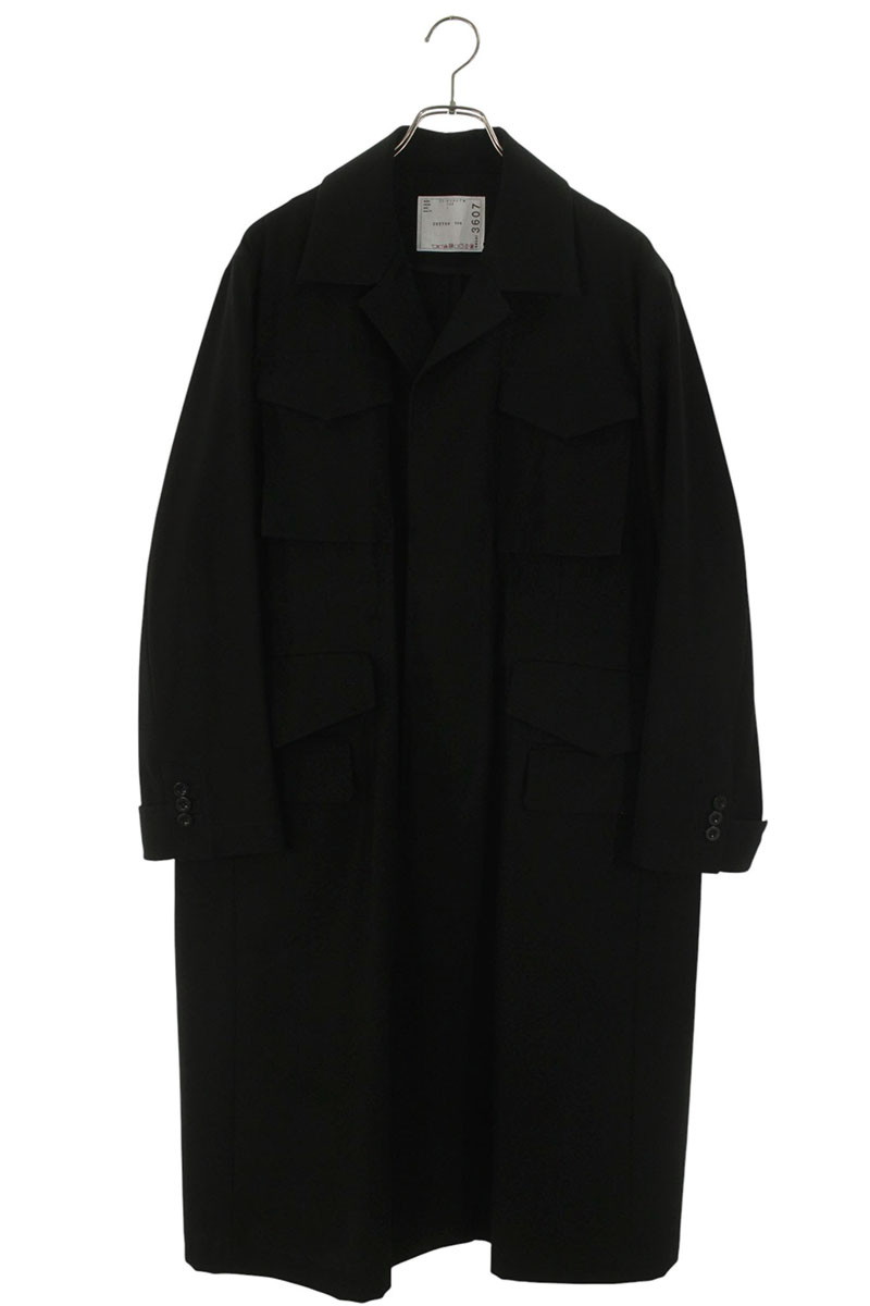 楽天市場】Sacai サカイ コート ブラック 黒 サイズ:1 | ボンディング