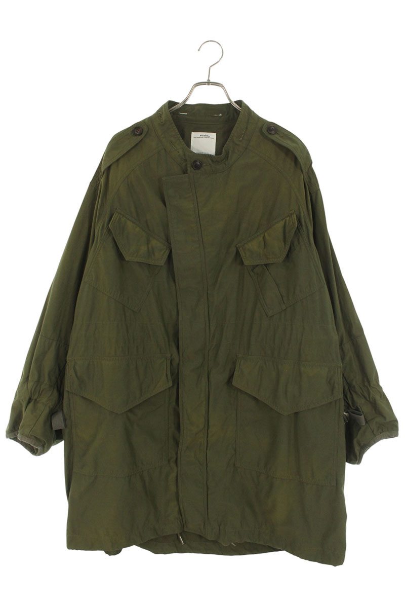 ビズビム VISVIM サイズ:3 123105000000 ベガコンバットコート(カーキ)【601152】【BS99】【メンズ】【中古】bb377#rinkan*B|RINKAN