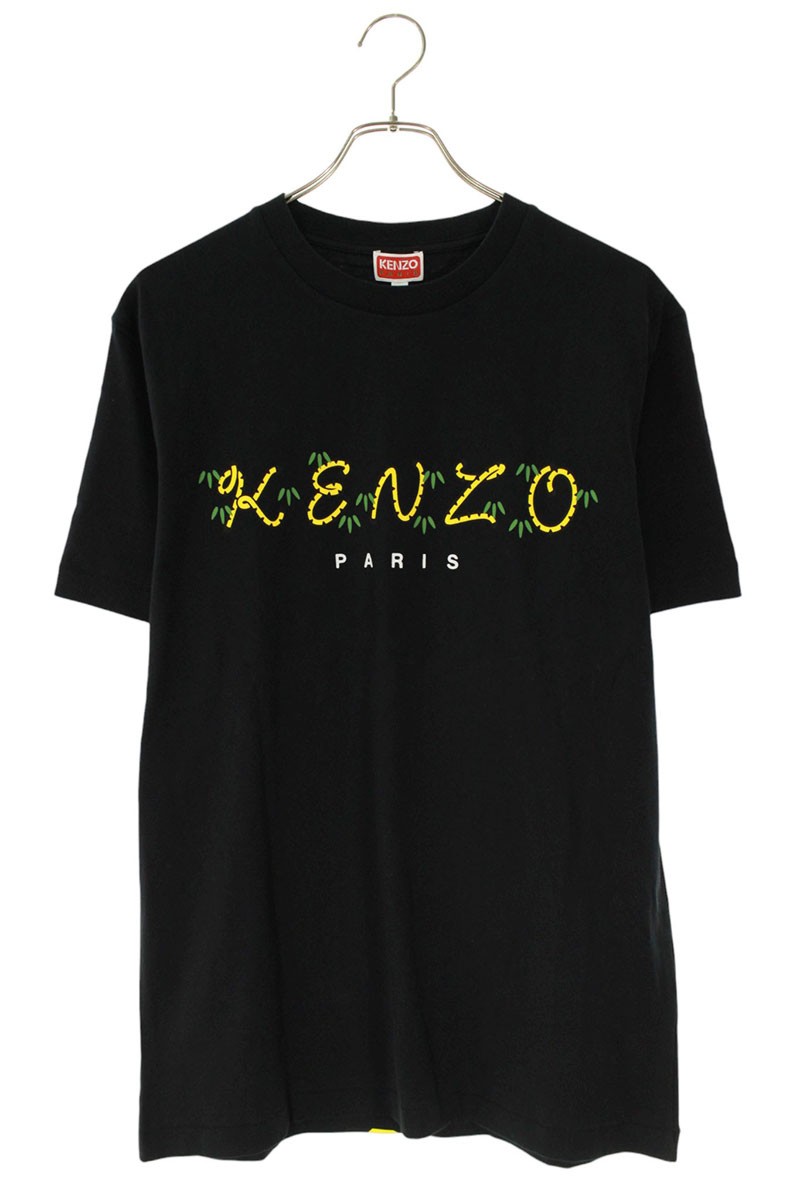 ケンゾー KENZO　 サイズ:S FC55TS407CSL Nigo Tiger TailTシャツ(ブラック)【901152】【BS99】【メンズ】【中古】bb396#rinkan*S