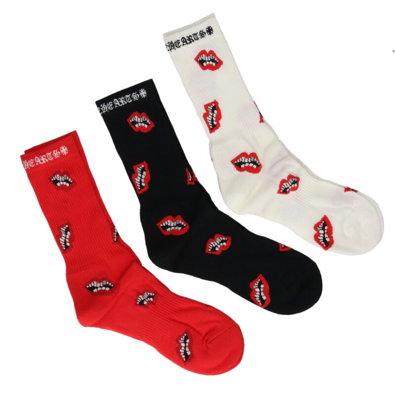 楽天市場】CHROME HEARTSCHOMPER SOCKS - PINKクロムハーツマッティ