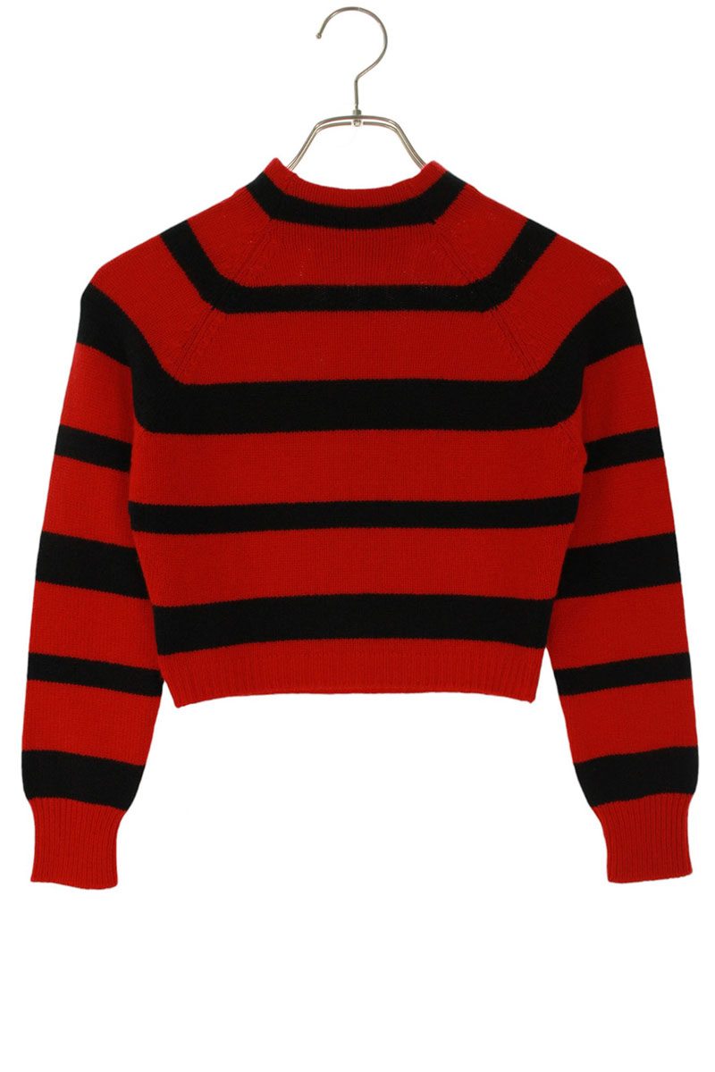 miu miu ミュウミュウ　ロゴニットセーター 楽天市場】ミュウミュウ miumiu サイズ:40 MML881 バックロゴカシミヤ