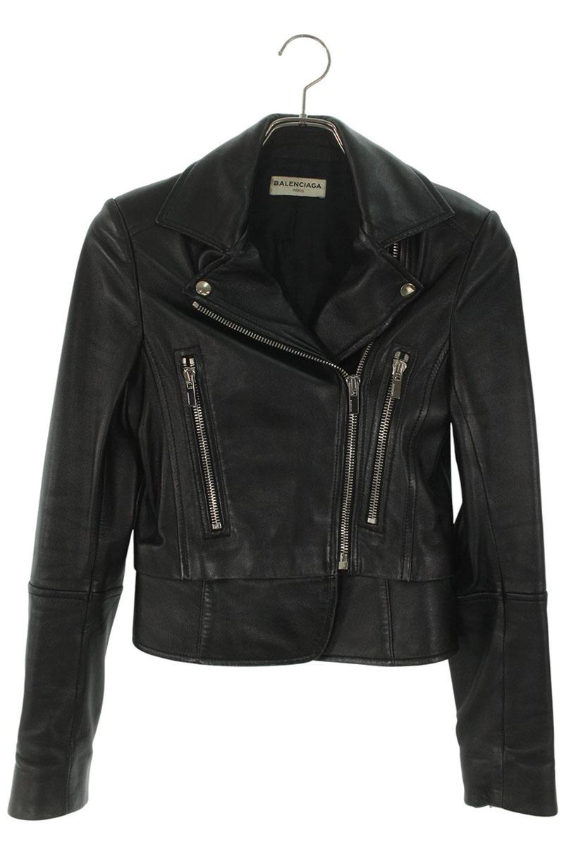 楽天市場】【BALENCIAGA】【ユーズド加工ロゴペイントダブルライダース