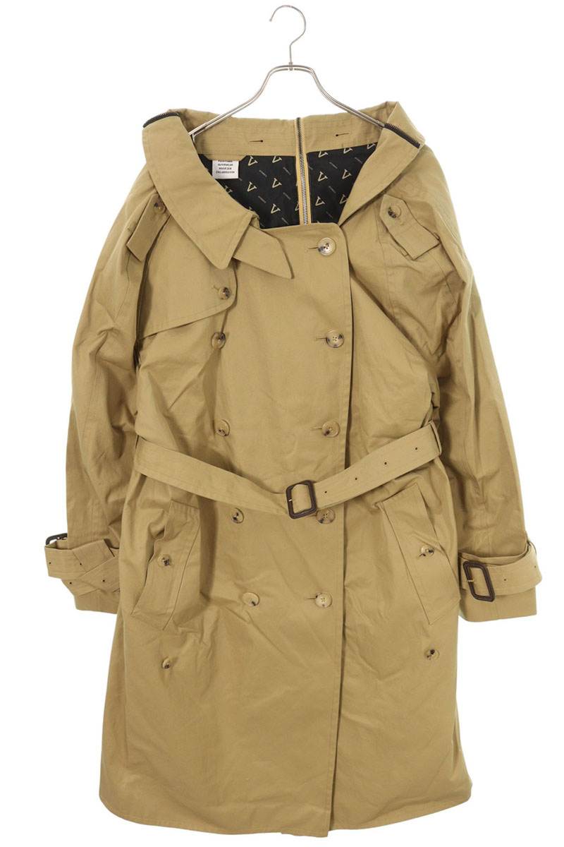 楽天市場】Vetements ヴェトモン WAH18JA24 Oversized hooded raincoat