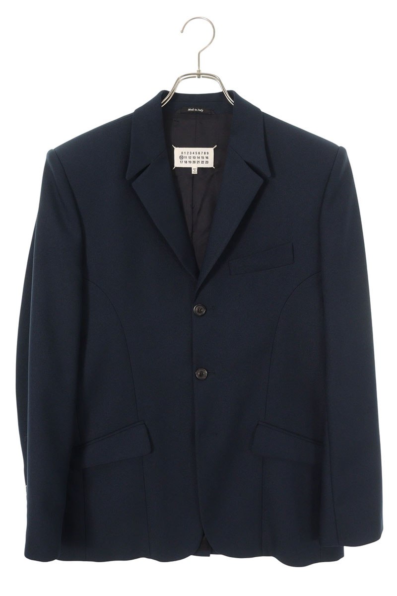 楽天市場】メゾンマルジェラ ノーカラージャケット/S50BN0318/44