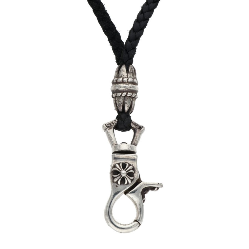 クロムハーツ Chrome Hearts　 CH LANYARS ランヤード ネックレス(シルバー 総重量30.15g)【411152】【SS07】【小物】【中古】bb349#rinkan*B ｜RINKAN
