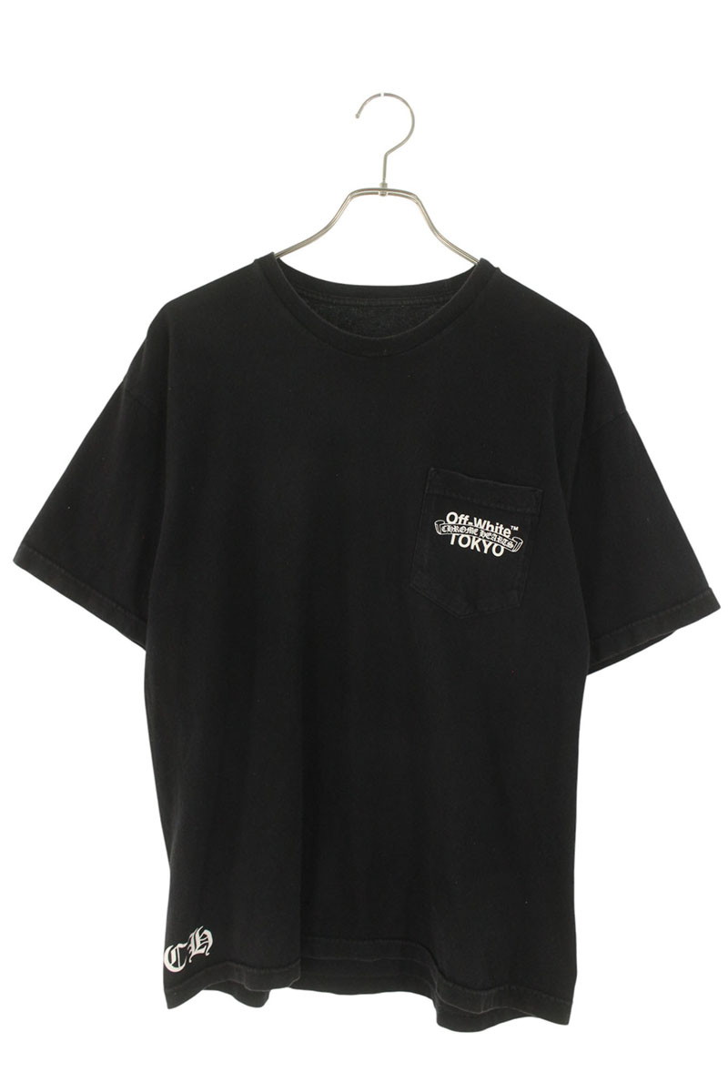 楽天市場】CHROME HEARTS OFF-WHITE LAS VEGAS T-SHIRT BLACK クロム