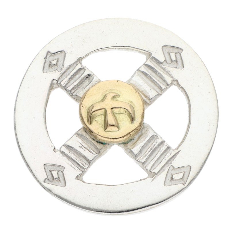 楽天市場】goro's ゴローズ 金メタル付きメディスンホイール K18付SV