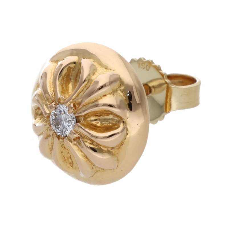 楽天市場】クロムハーツ Chrome Hearts 22K STUD PYRAMID PLS DIA 22K