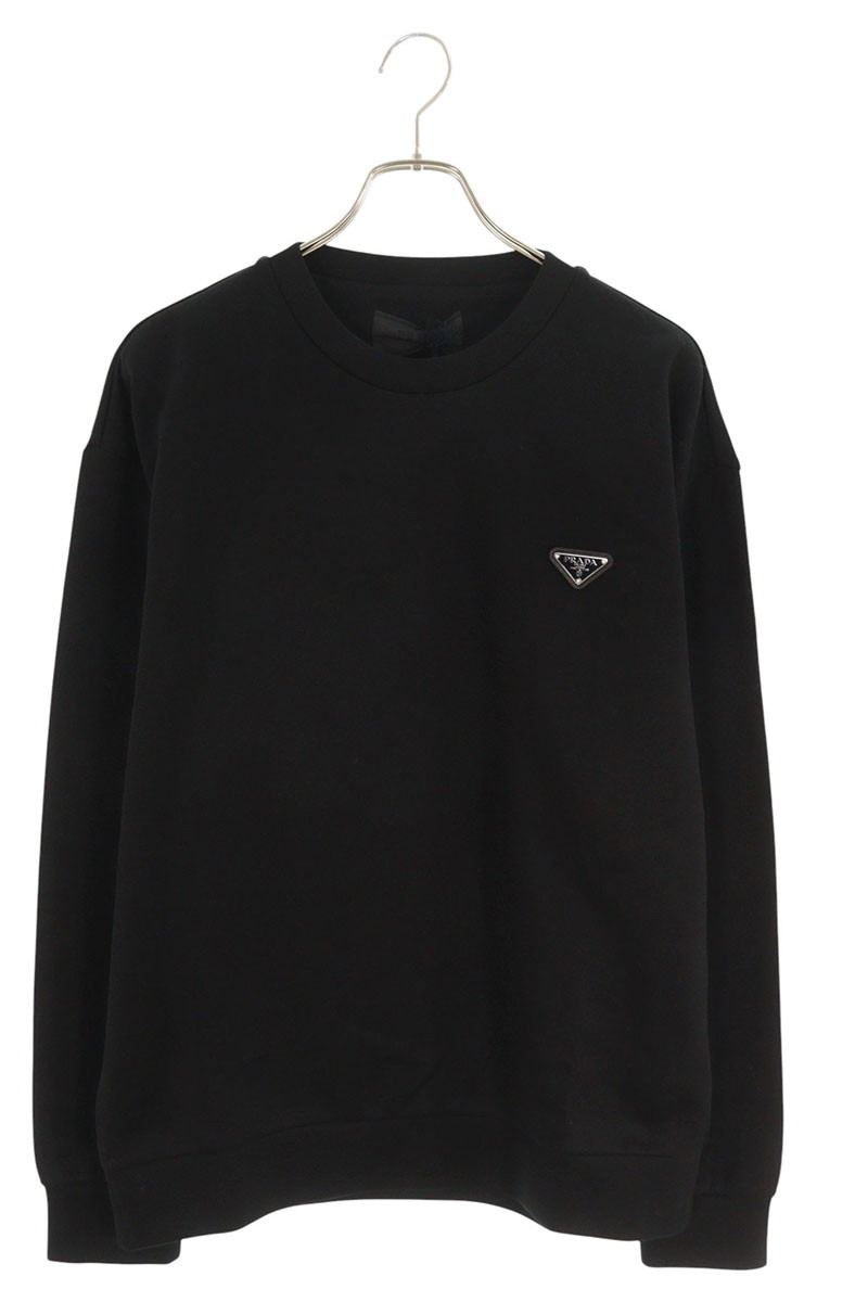 プラダ PRADA 大きさ:XL  UJL90B テクニカルコットンスウェットスウェット(黒いこと)【911152】【SB01】【メンズ】【新古品】bb78#rinkan*N