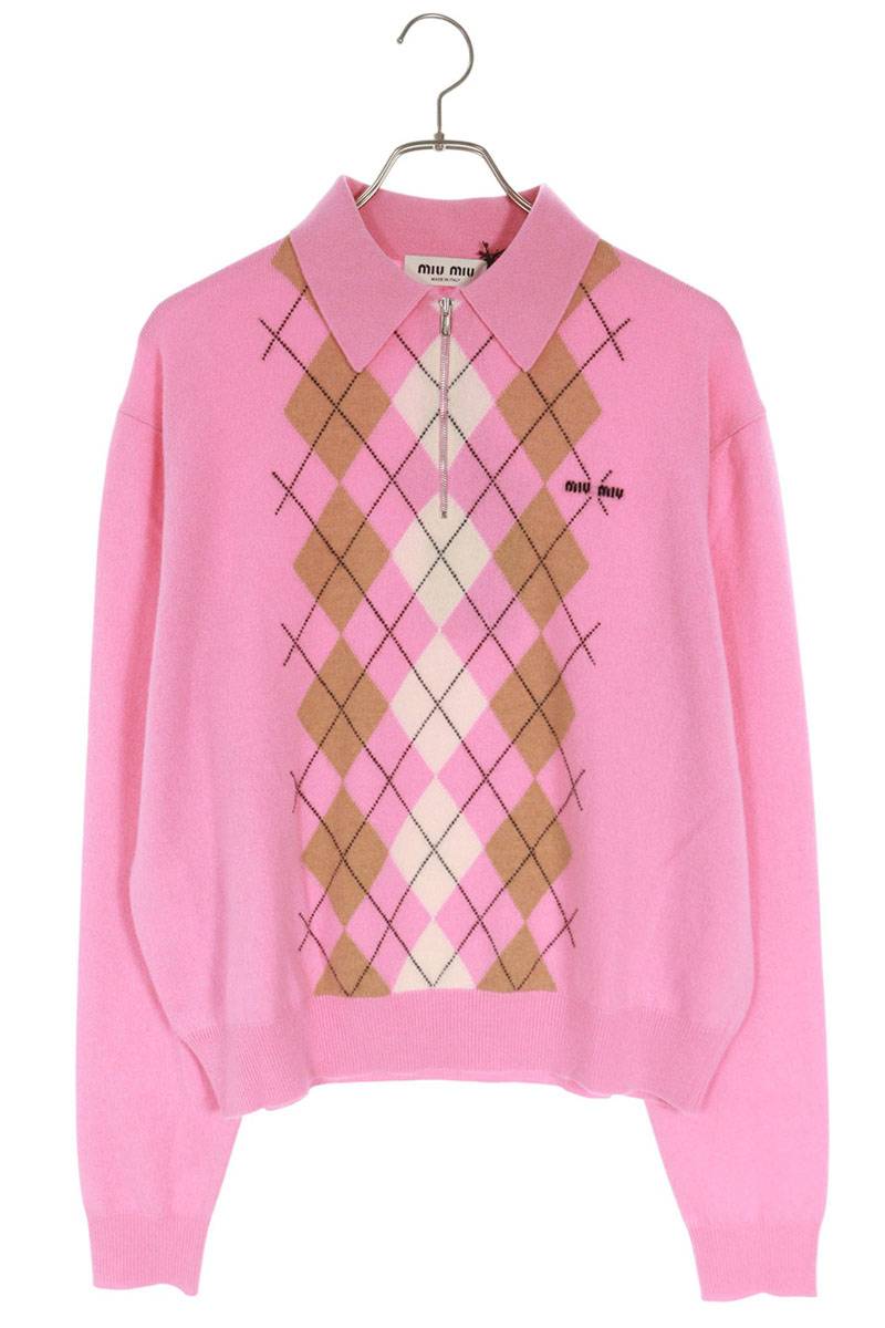 楽天市場】ミュウミュウ miumiu サイズ:40 MML881 バックロゴカシミヤ