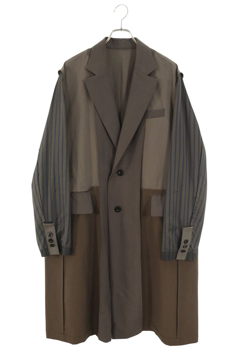 sacai スーチングコート　22SS 新品 楽天市場】sacai サカイ 22SS 日本製 リップストップナイロン