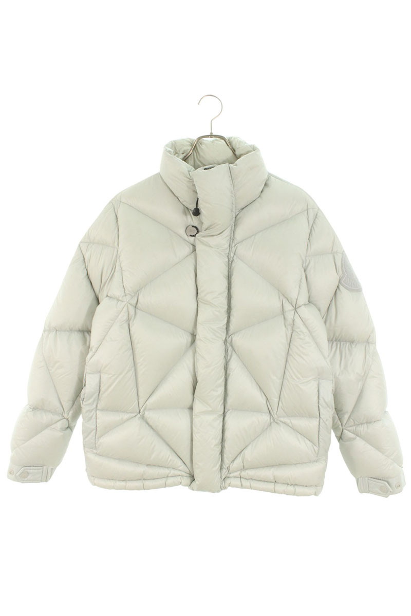 モンクレールジーニアス Moncler Genius ×ファレルウィリアムス 大きさ:2  OAK GIUBBOTTO ジップアップダウンジャケット(点火装置薄墨色調)【921152】【BS55】【メンズ】【中古】bb187#rinkan*B