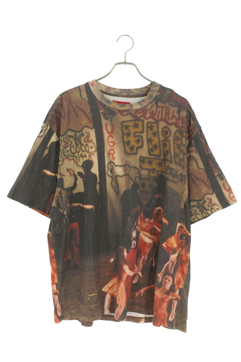 シュプリーム SUPREME 大きさ:L  Ballet S S Top グラフィックひな形ティーシャツ(赤いこと調)【923062】【SB01】【メンズ】【中古】bb356#rinkan*B