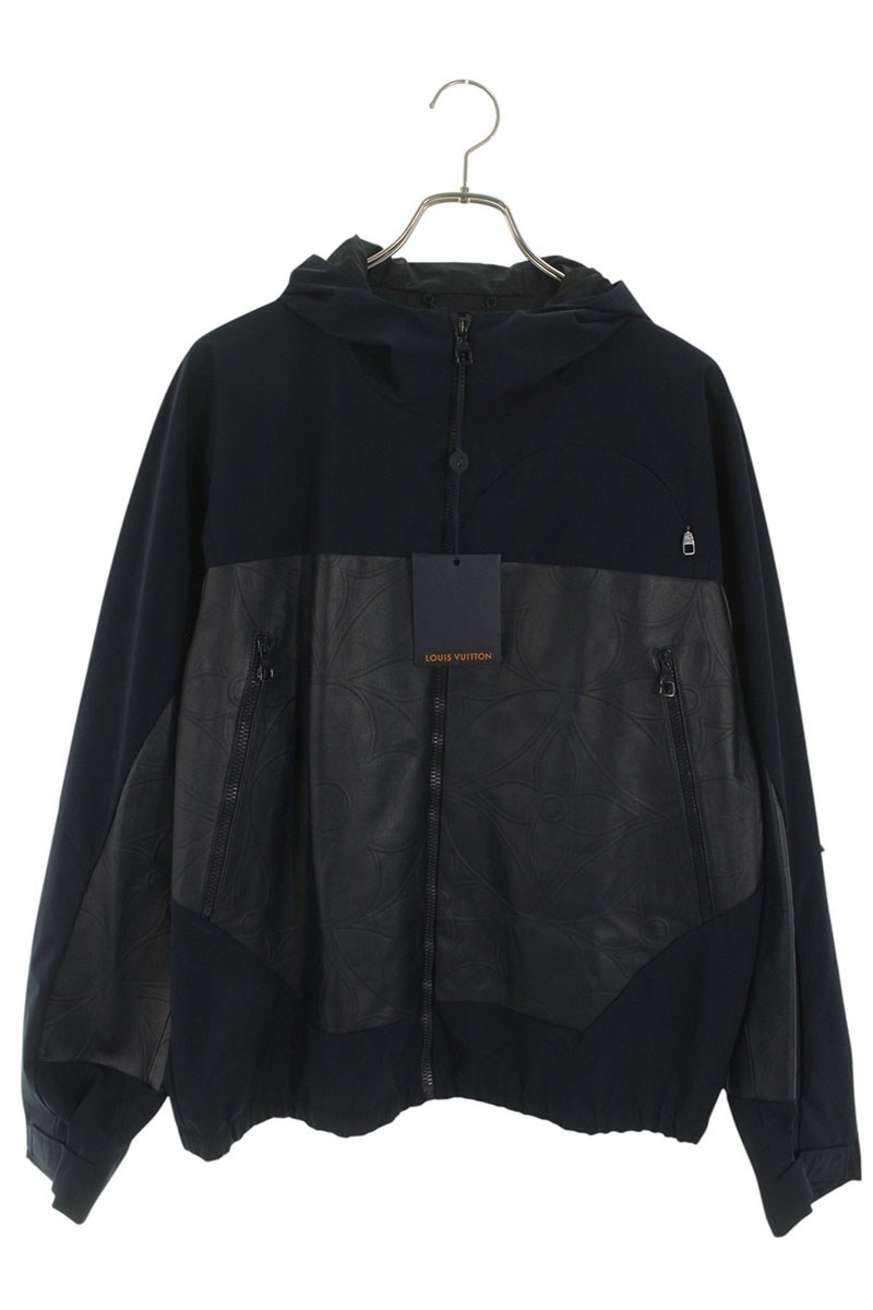 ap様　美品　ルイヴィトン　リバーシブル　ブルゾン　レザー　ナイロン　モノグラム 楽天市場】美品 LOUIS VUITTON ルイ・ヴィトン ナイロンジャケット