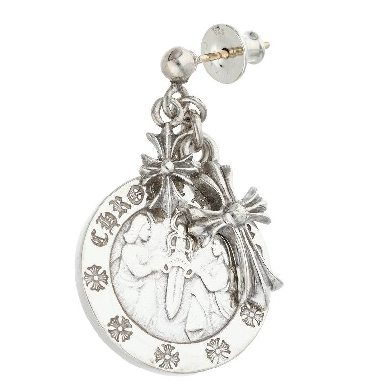 Chrome Hearts エンジェルスカルピアス 楽天市場】クロムハーツ 【CHROMEHEARTS】 ER ANGEL MEDAL/エンジェル