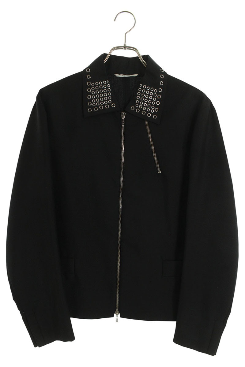 楽天市場】VALENTINO Wool Zip Jacket WV3KE01L7MP ヴァレンティノ