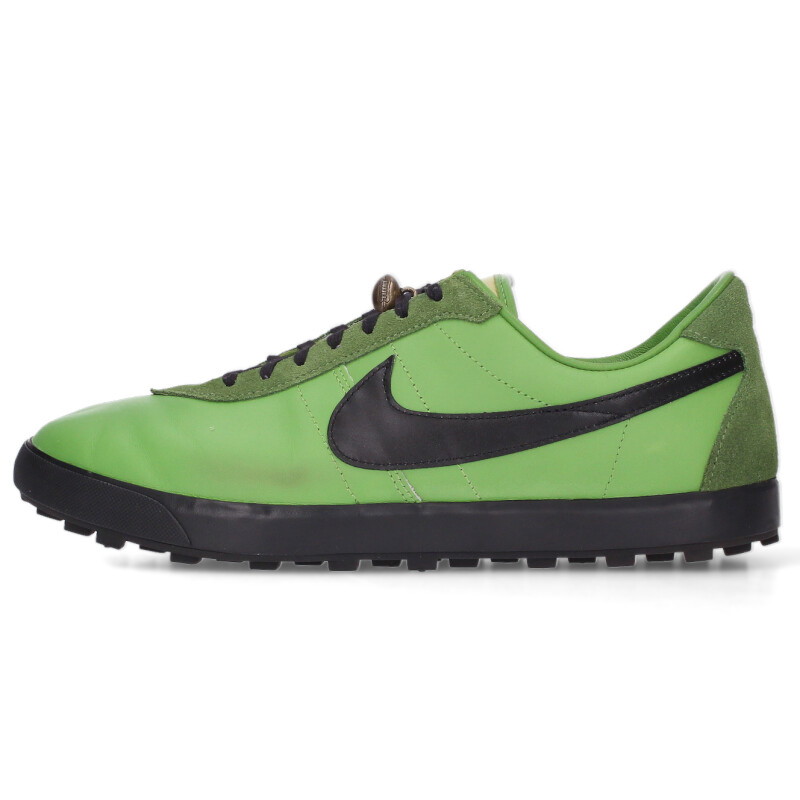 ナイキ NIKE　 ×ボーディ BODE サイズ:29.5cm ASTRO GRABBER CHLOROPHYLL GREEN FJ9821-300 アストログラバークロロフィルグリーンスニーカー(グリーン×ブラック)【412152】【BS99】【メンズ】【小物】【中古】bb30#rinkan*B