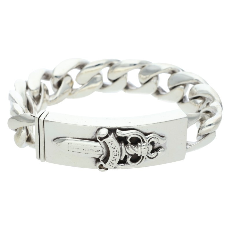 クロムハーツ　ダガーIDクラシックリンクブレスレット 【RINKAN購入品】 楽天市場】クロムハーツ Chrome Hearts サイズ:11LINK ID DAGGER