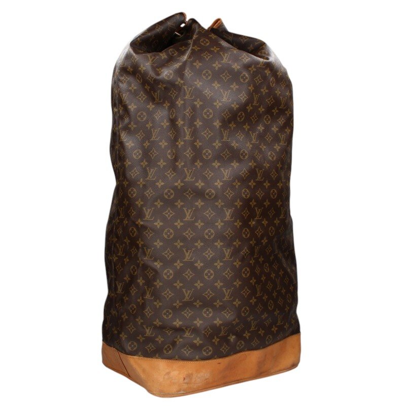 ルイヴィトン LOUISVUITTON   GRAND SAC MARINE サックマリーンモノグラムレザーハンドバッグ(赤銅色)【101062】【BS99】【小物】【中古】bb17#rinkan*C