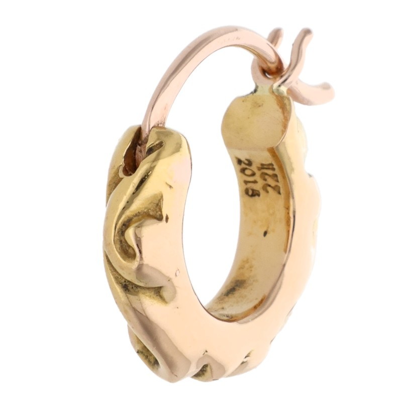 楽天市場】クロムハーツ【CHROMEHEARTS】【22K】TNY HOOP SCRL