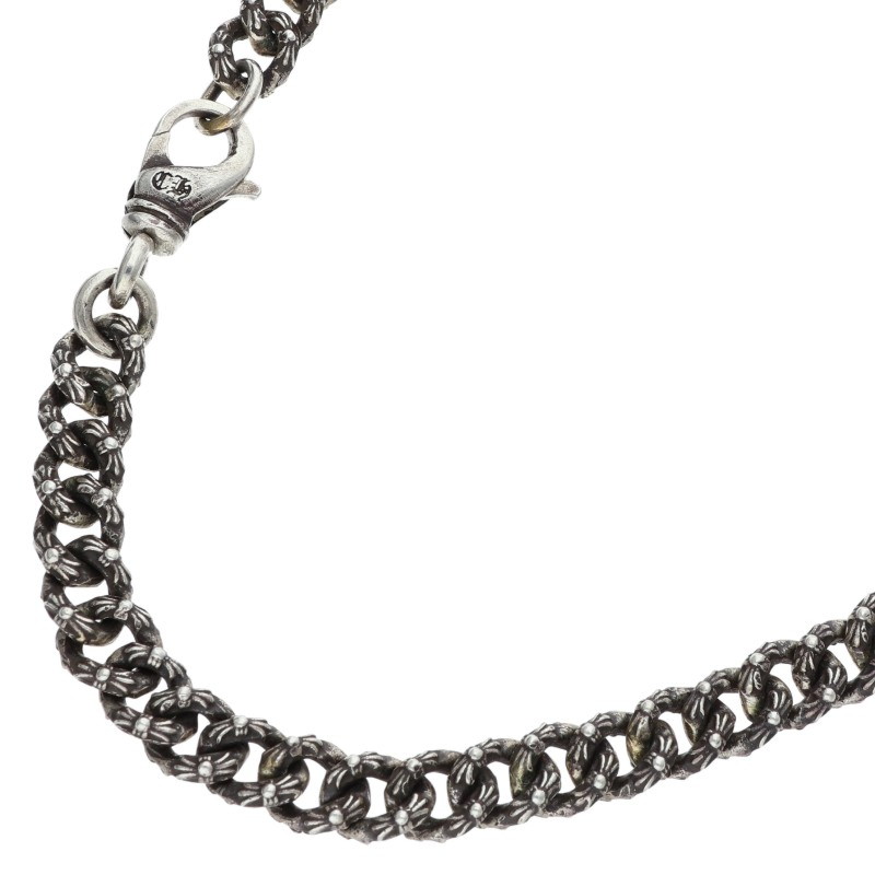 クロムハーツ Chrome Hearts サイズ:20inch XTRA FNCY MINI エクストラファンシーミニ シルバーネックレス(シルバー 56.99g)【512152】【OK15】【小物】【中古】bb422#rinkan*S