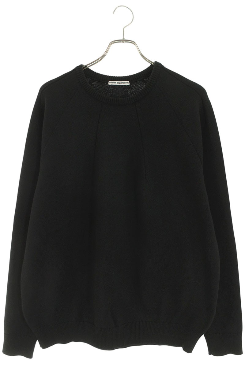 ユニフォームエクスペリメント uniform experiment サイズ:4 25SS UE-250064 PLAIN NORDIC KNIT プレーンノルディックニット(ブラック)【101062】【BS99】【メンズ】【中古】bb51#rinkan*B|RINKAN