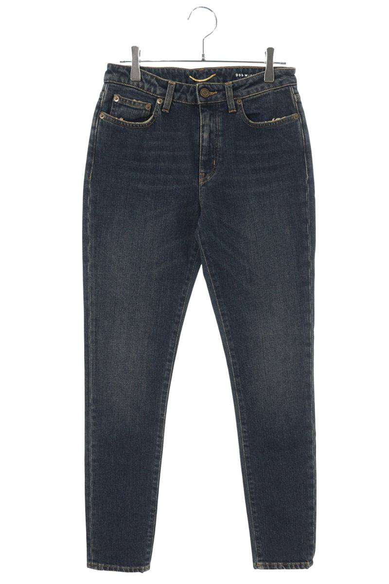 サンローランパリ SAINT LAURENT PARIS 大きさ:27  404278 Y477K スキニーデニムパンツ(インディゴ)【101062】【BS99】【メンズ】【中古】bb356#rinkan*B